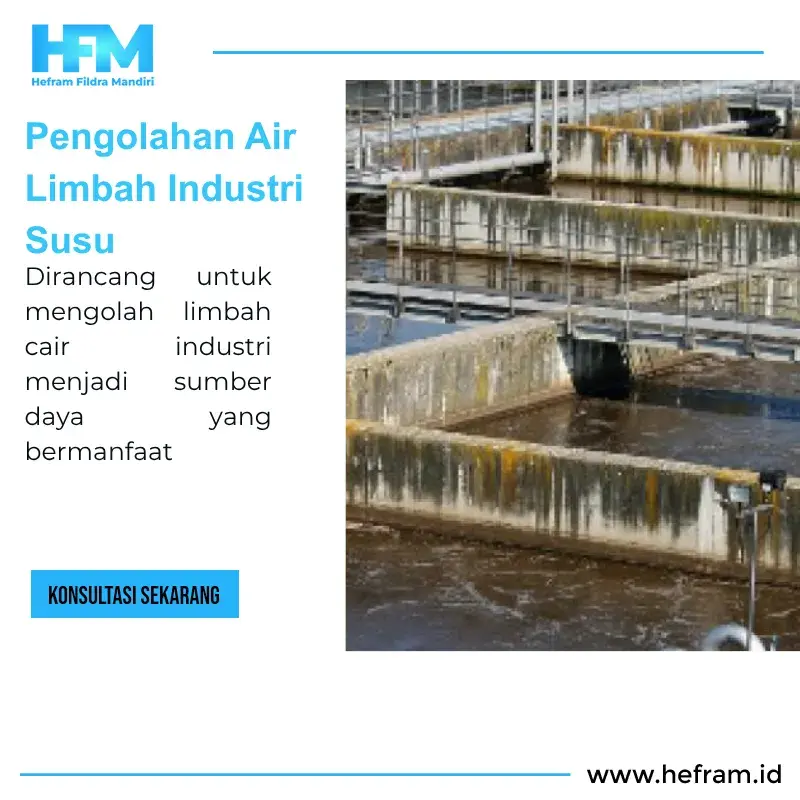 Pengolahan Air Limbah Industri Susu